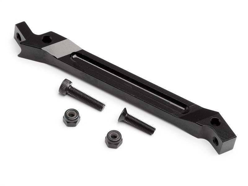 Aluminum Front Chassis Brace Trophy 3.5/4.6 Series (Black)