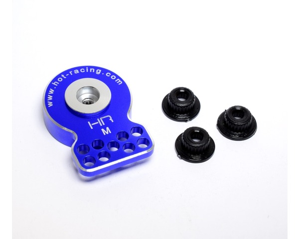 Aluminum Servo Saver, Medium Duty, Blue