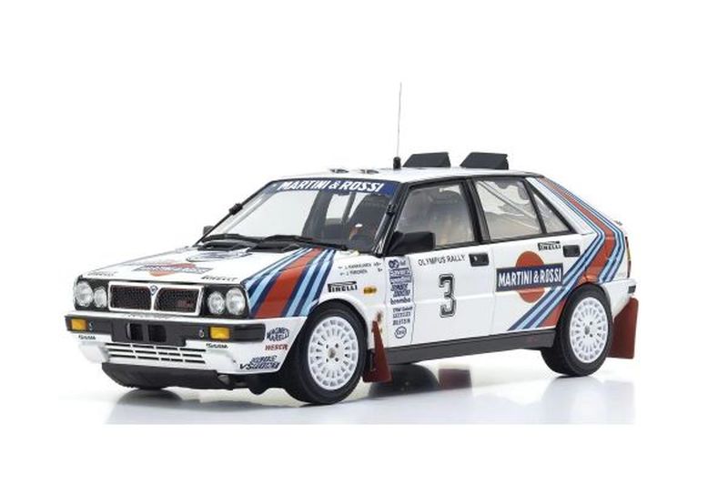 1/18 Scale Lancia Delta HF 4WD Winner Rally Olympus 1987 #3