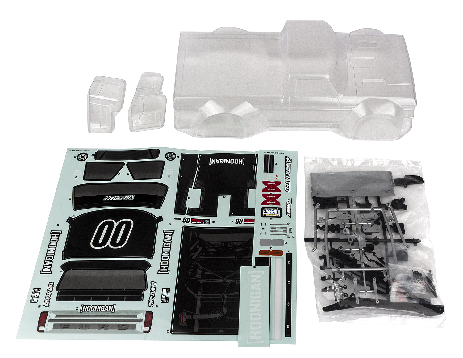 Hoonitruck Body Set, Clear 