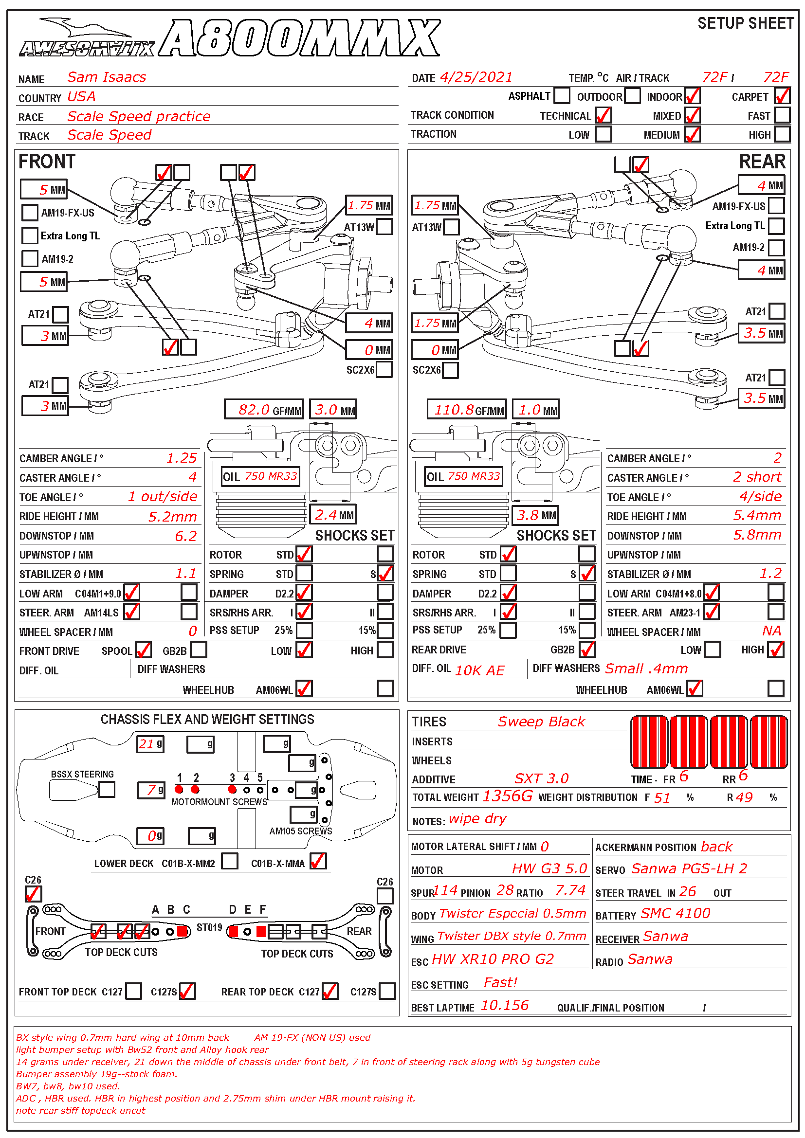 Practice - Scale Speed