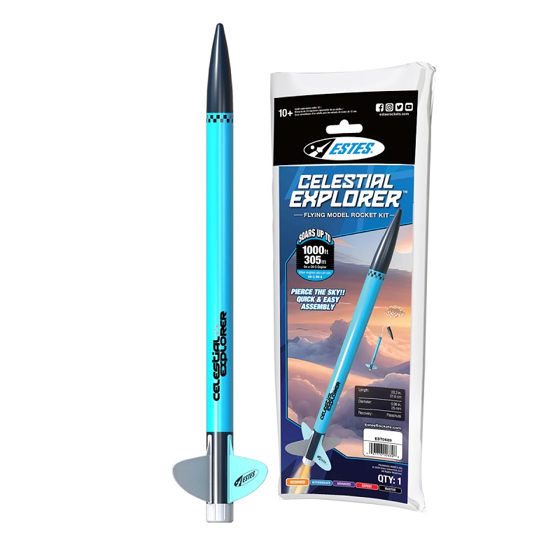 Celestial Explorer Model Rocket Kit