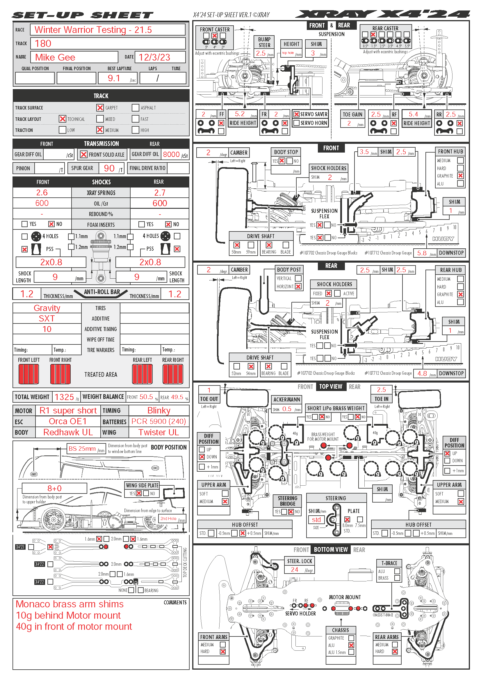 Testing - 180 Raceway