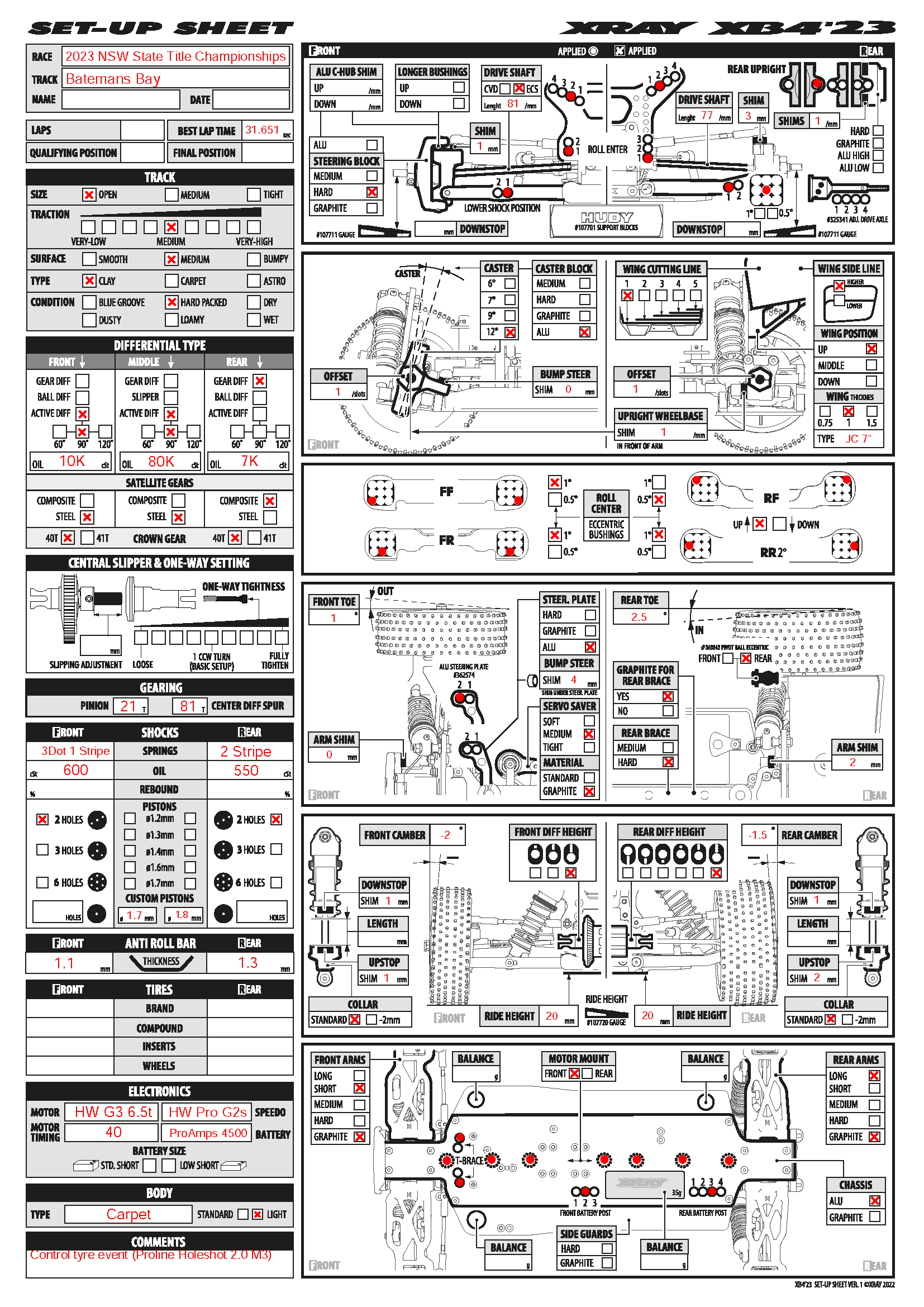 NSW Champs. - Batemans Bay