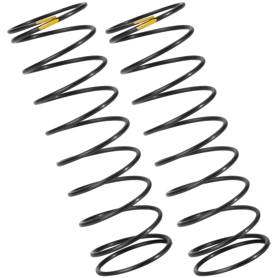 1UP Racing X-Gear 13mm Rear Buggy Springs (2) (Hard/Yellow)
