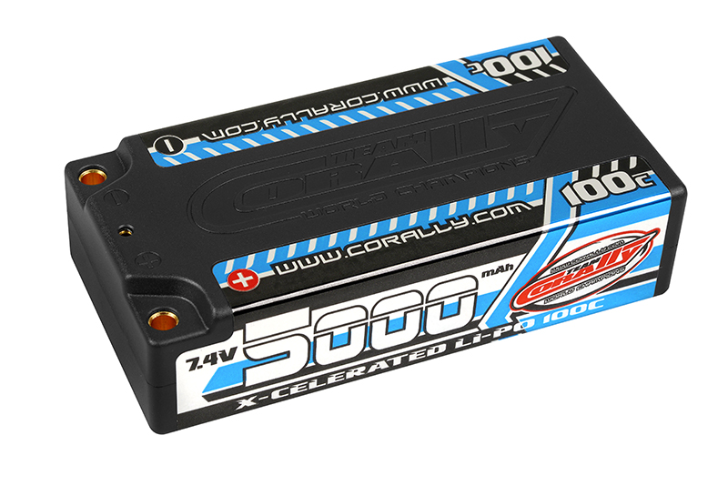 5000mAh 7.4v 2S 100C X-Celerated Hardcase Lipo