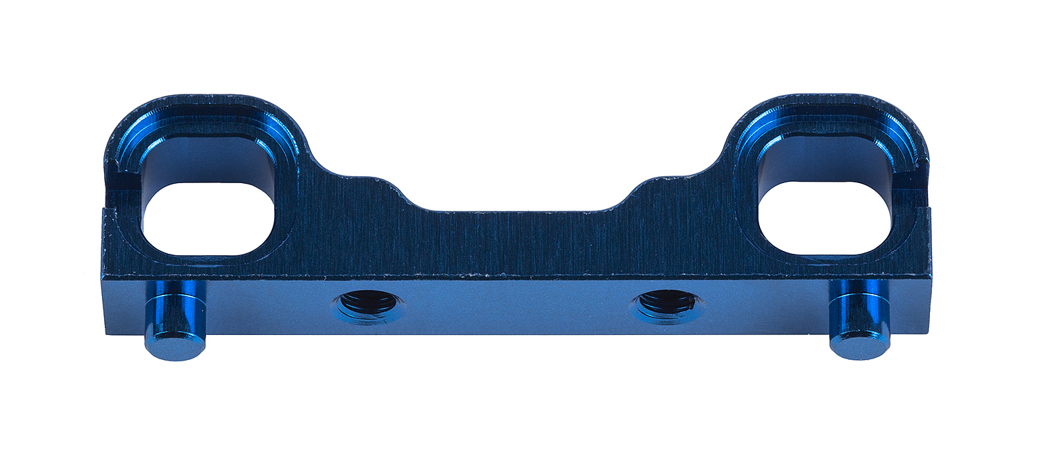 RC10B7 Arm Mount C, blue aluminum