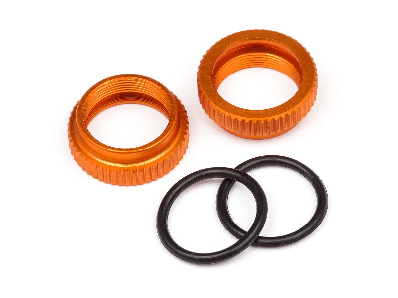 Aluminum Shock Adjuster (Orange/2pcs) Savage XS