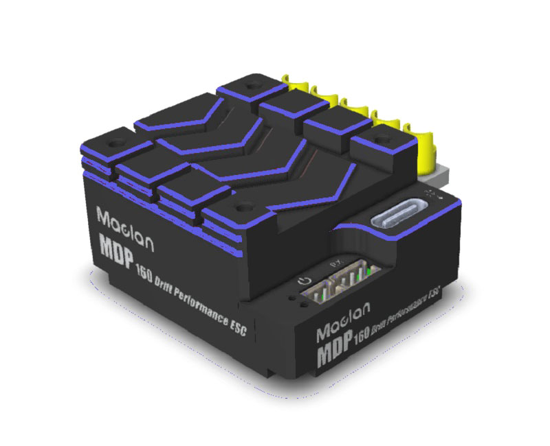 MDP 160 Drift Performance ESC, (Black/Blue)