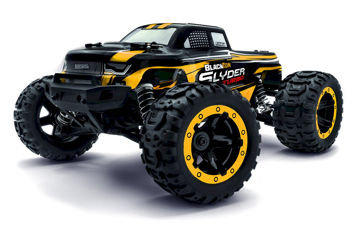 Slyder MT Turbo 1/16 4WD 2S Brushless Monster Truck - Yell