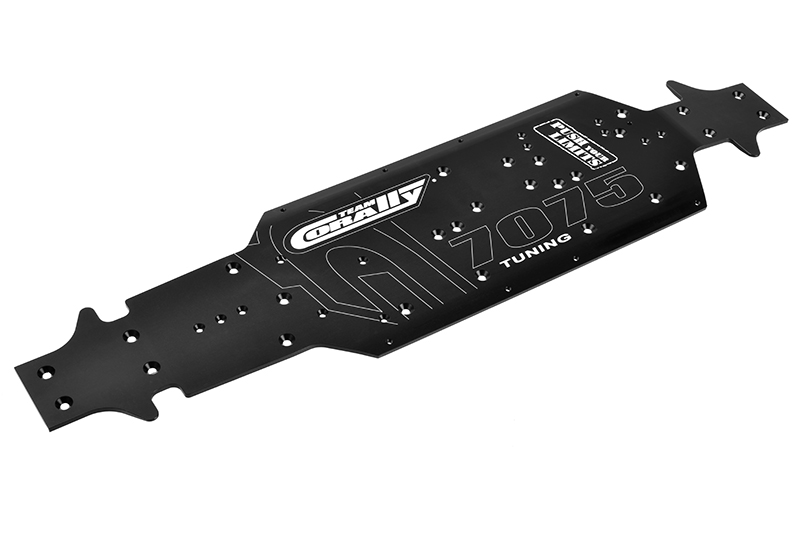 Chassis LWB - Swiss Made 7075 T6 - 3mm - Hard Anodised -