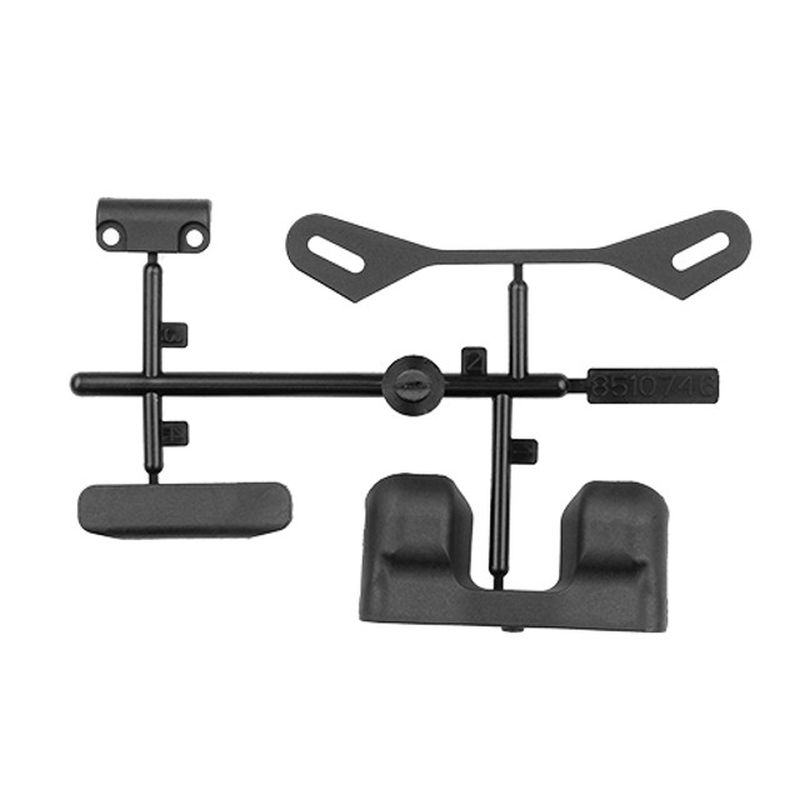 RC10B84 Shock Tower Covers and Bumper Set