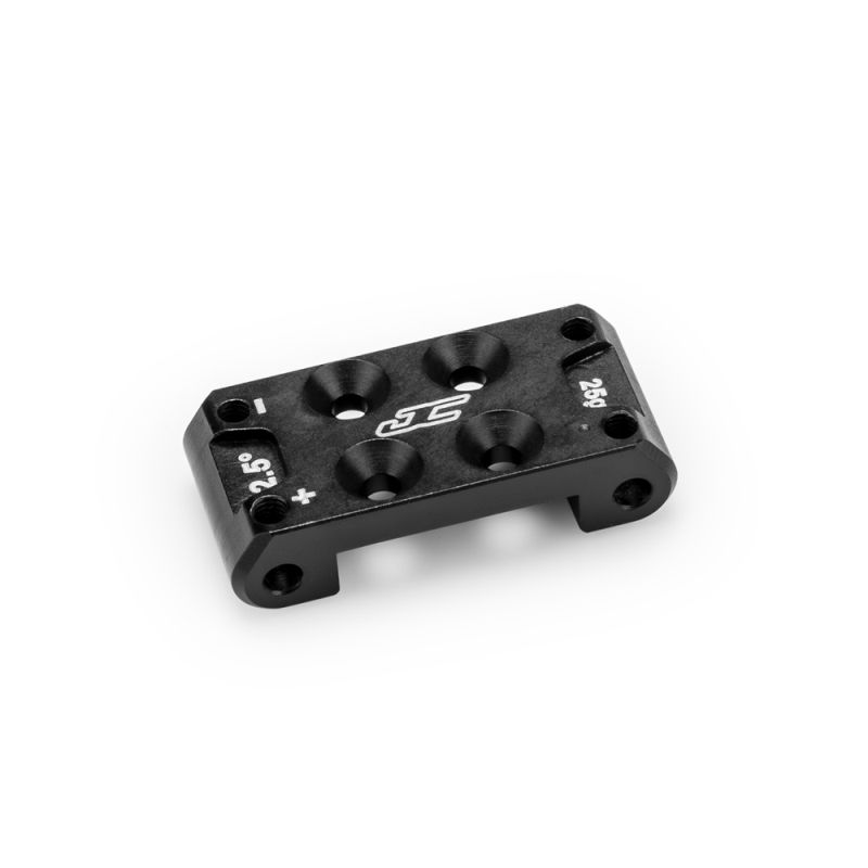 RC10B7 Front Bulkhead 2.5 Degree (25g), Steel,