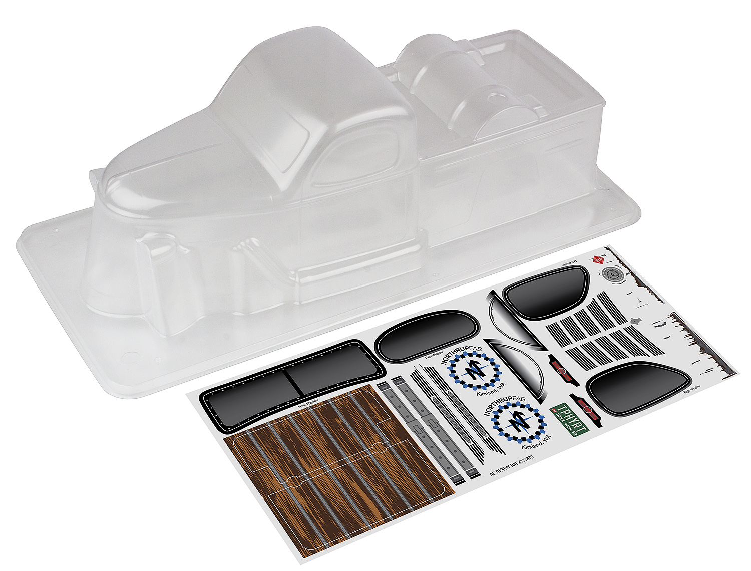 Trophy Rat Body, clear 