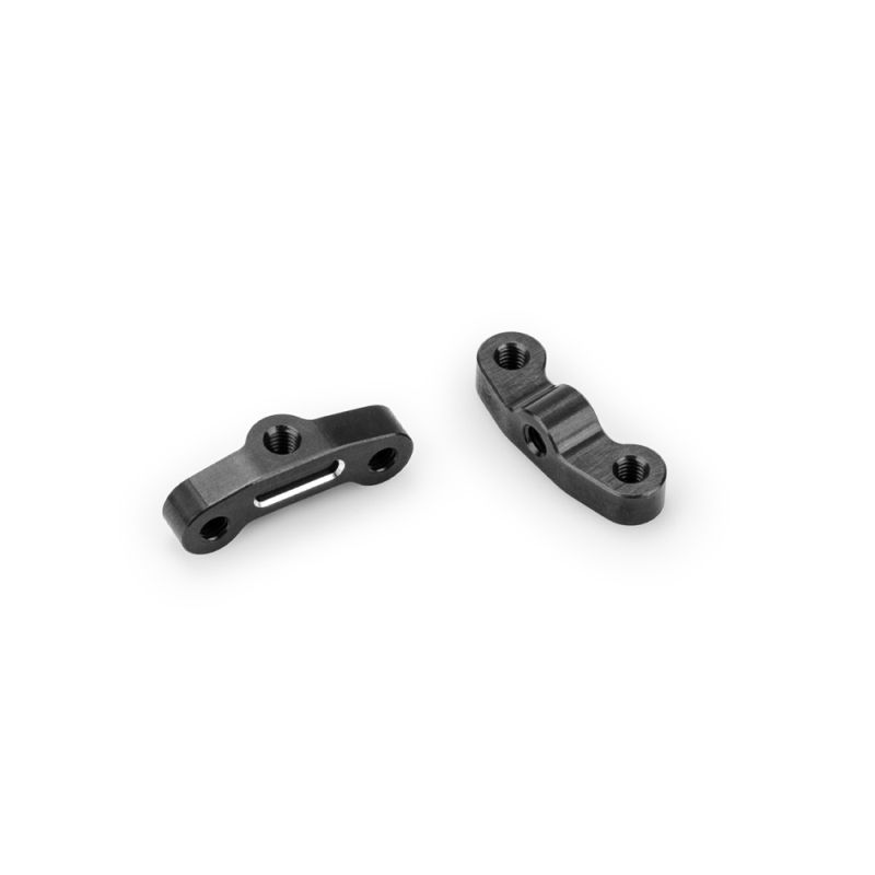 RC10B7 Aluminum Rear Hub Link Mounts, Black, fits RC10B7 /