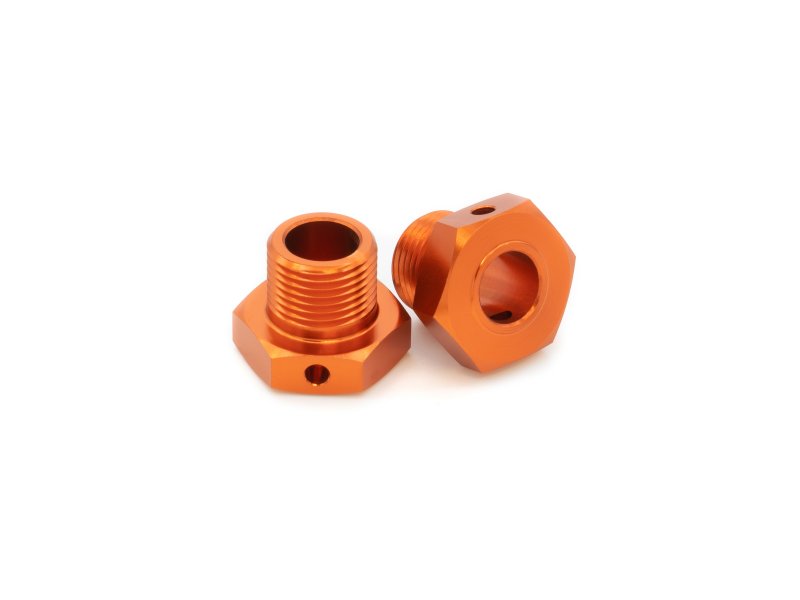 17mm Hex Hub Adaptor (Orange/2pcs)