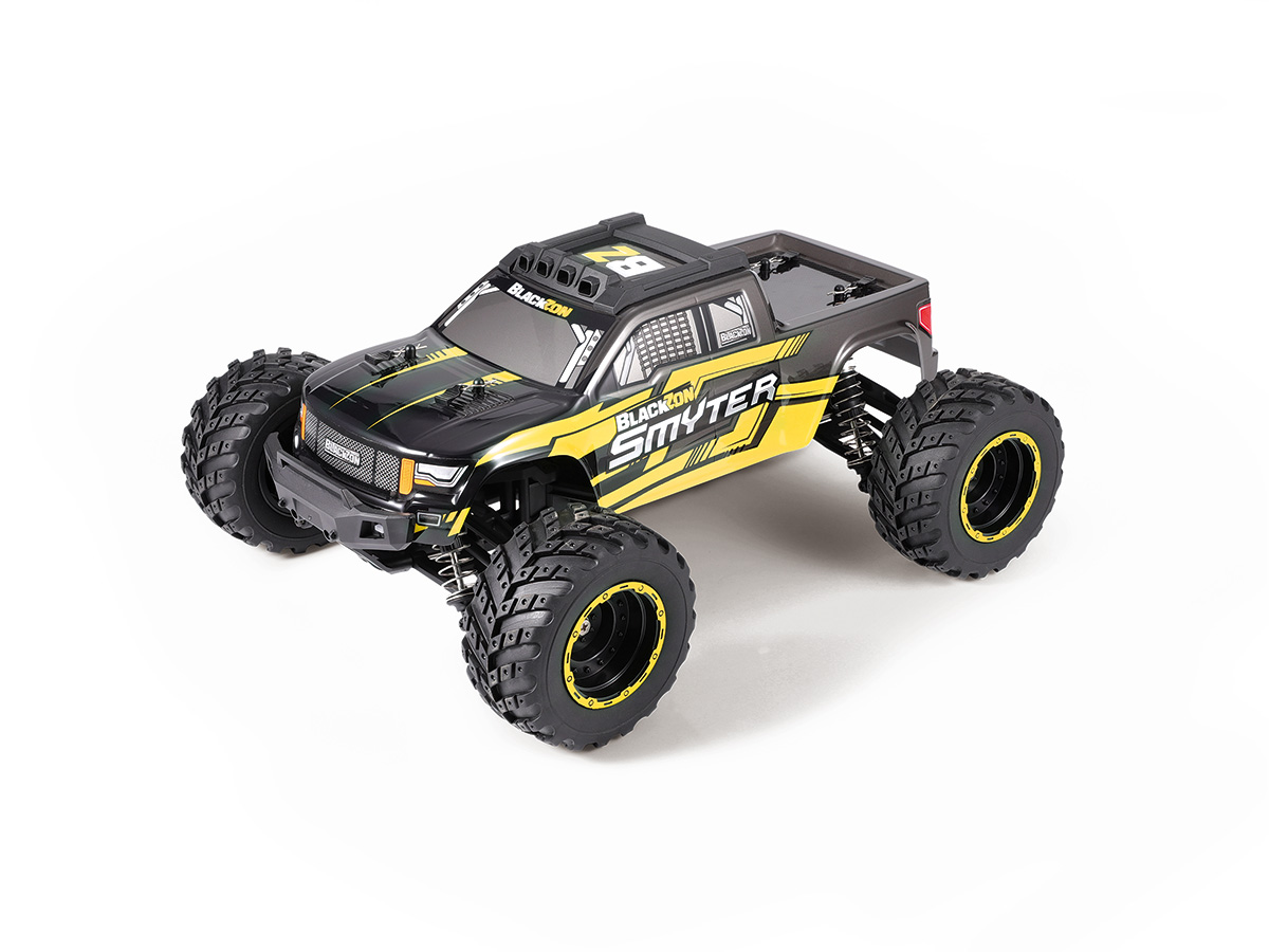 Smyter MT 1/12 4WD Electric Monster Truck - Yellow, RTR