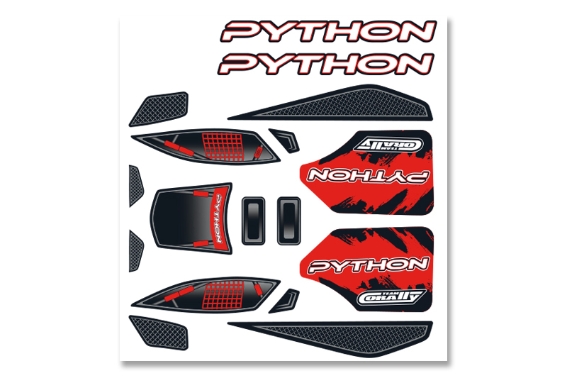 Body Decal Sheet  - Python XP 6S - 1 pc