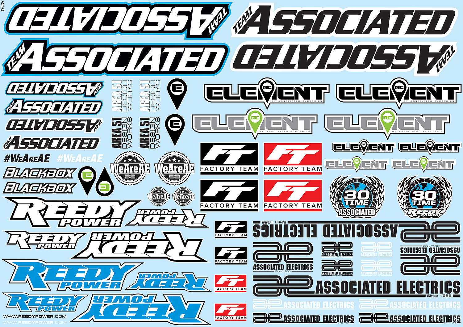 AE Branding Decal Sheet 