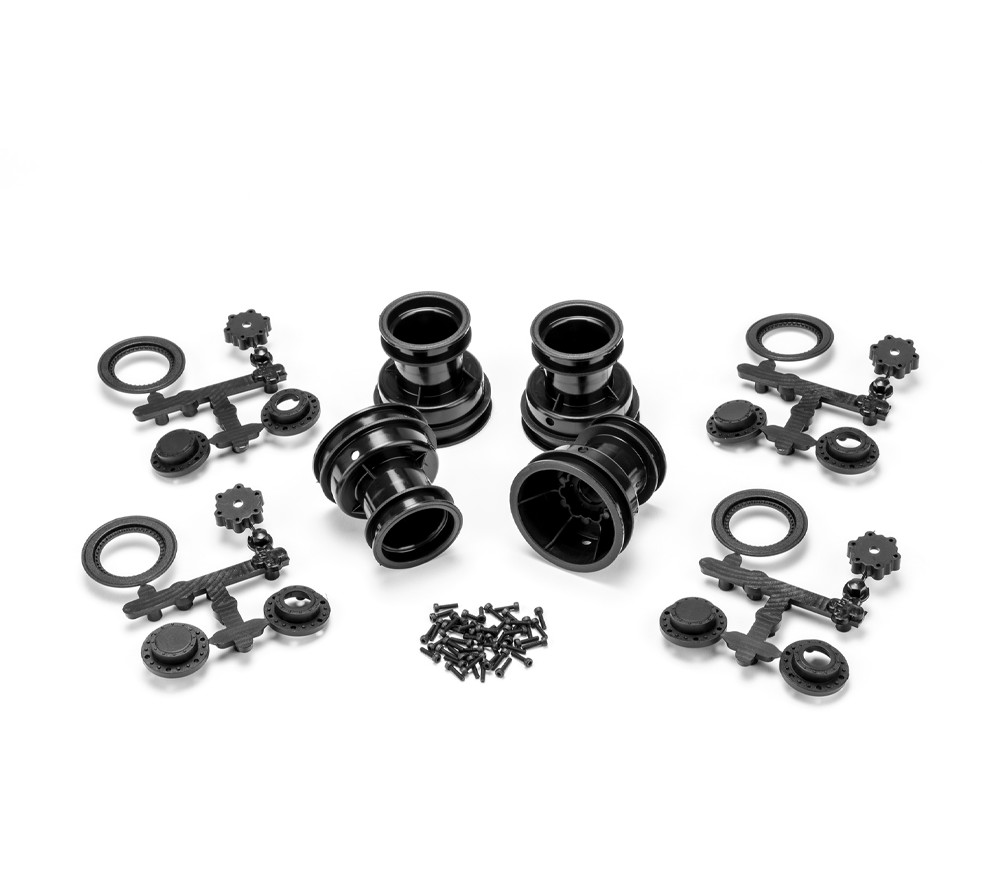 Mini Tribute Wheel w/Hex Adaptor, Covers, Mock Bead