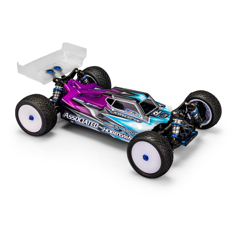 S15 - B74.2 Body, with Carpet / Turf / Dirt Wing, Light-Weight, fits Team Associated B74.2 / B74.2D