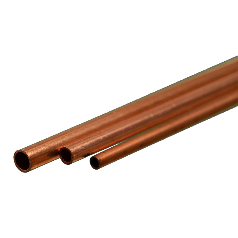 Bendable Copper Tube: (3/32", 5/32", 1/8") x 12" Long