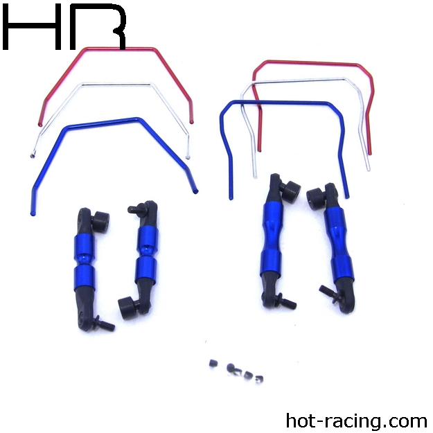 Front & Rear Sway Bar 4WD Slash Rally
