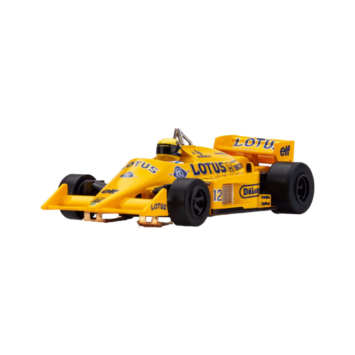 Lotus 99T 1987 Yellow/Blue Sundance Orange