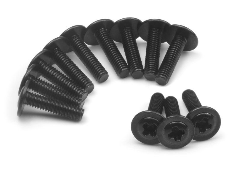 Flange Head Self-Tapping Screws PWTHO2.5x12mm