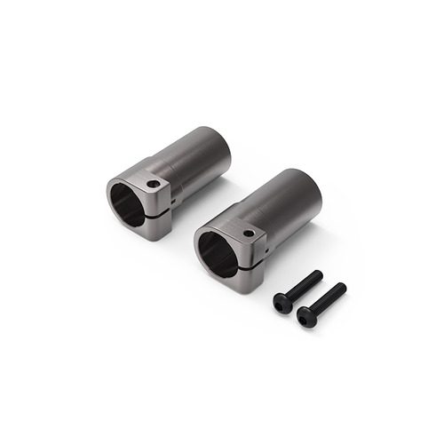 GA60 Aluminum Straight Axle Adapter (Titanium Gray)