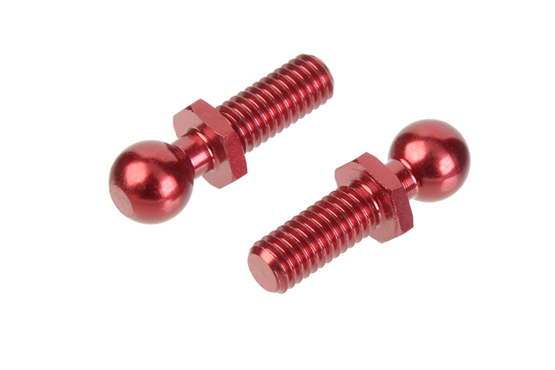 Aluminum Threaded Ball 4.25mm - 2 pcs