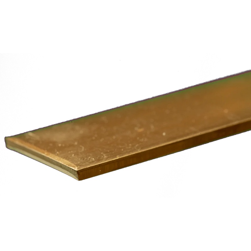 Brass Strip: 0.093" Thick x 1" Wide x 12" Long