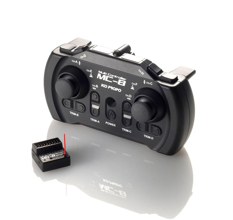 MC-8 2.4GHz MX-F TR Set (with MR-8)