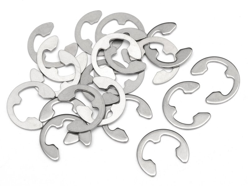 E Clip E-7HD (20pcs) Stainless Steel