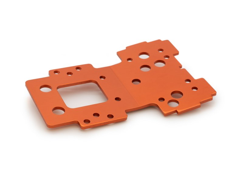 Bulkhead Lower Plate 2.5mm (Flux/Orange)
