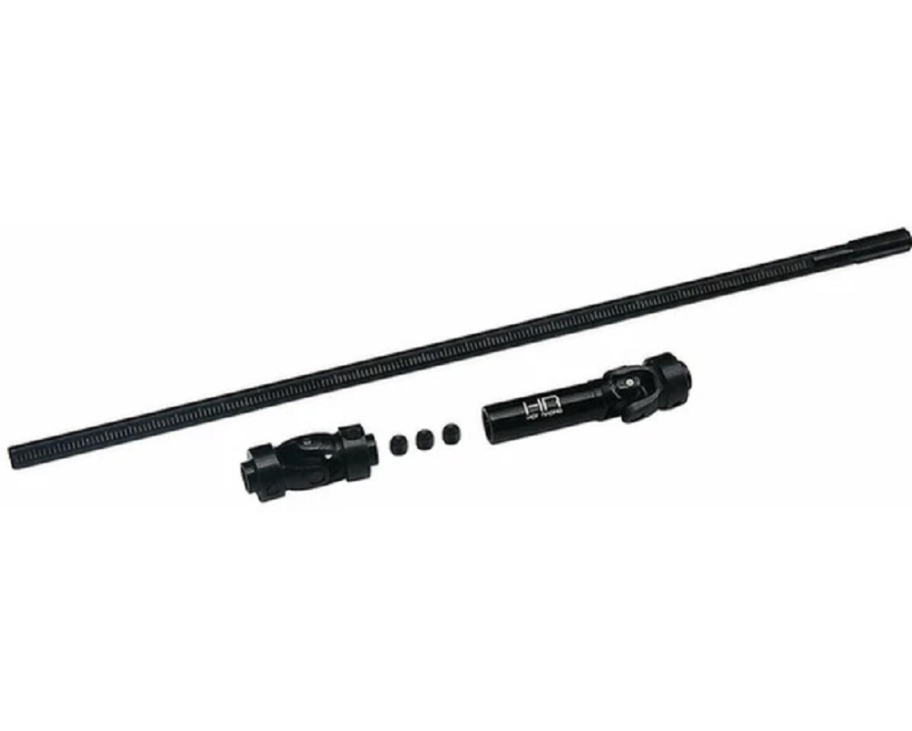 Black Cut to Length Center Driveline with Scale U-Joints