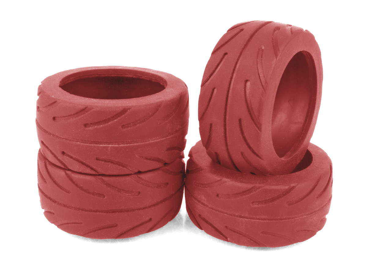 NanoSport Radial Tires, Red 
