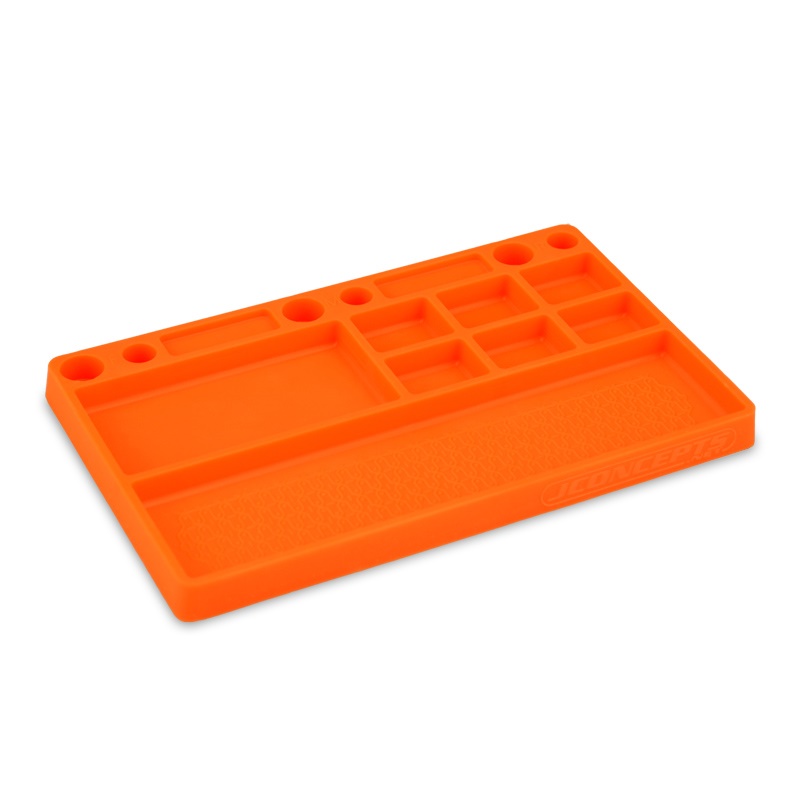 Rubber Parts Tray - Orange 