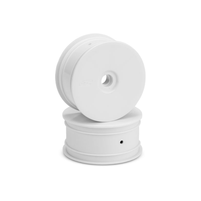 Mono - RC10T Narrow Front Wheel, White, 2pc