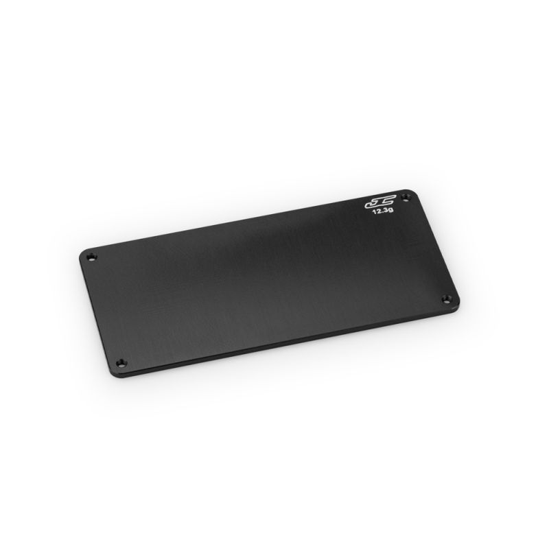 RC10B7 Aluminum Electronics Plate (12.3g), Black