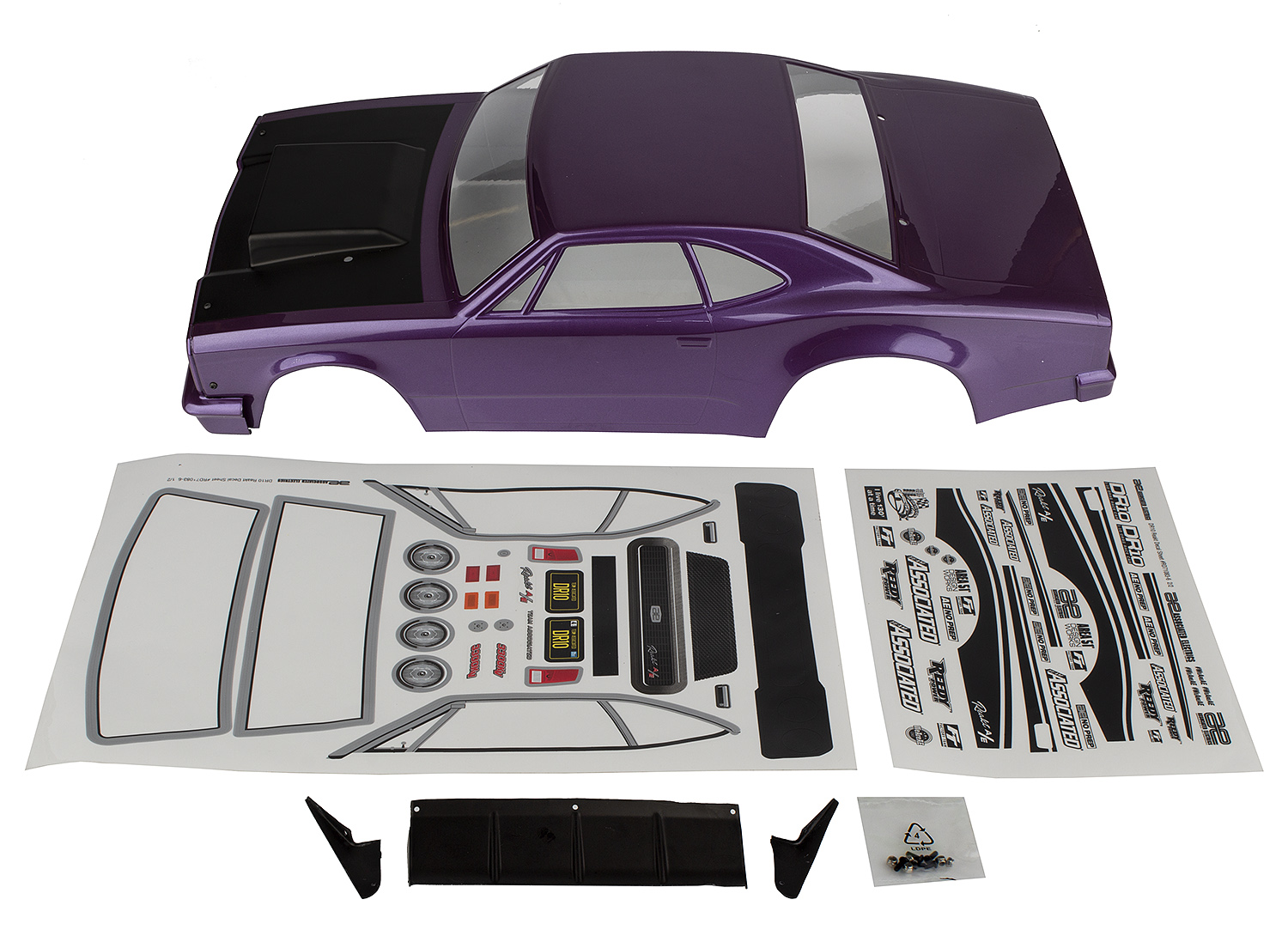DR10 Reakt Drag Body, Purple 
