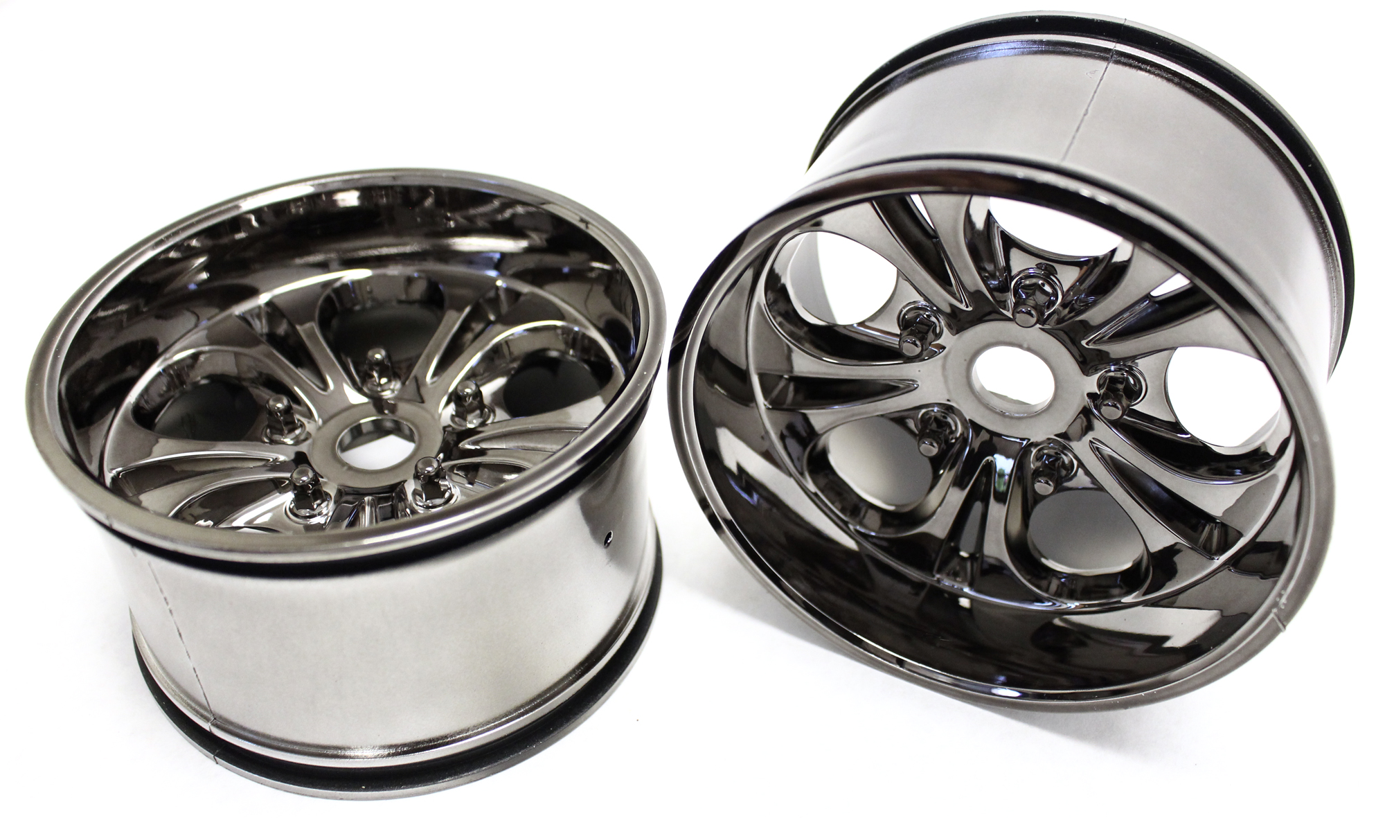 7.5 Wheels 23mm Hex (Gunmetal Chrome) Colossus XT