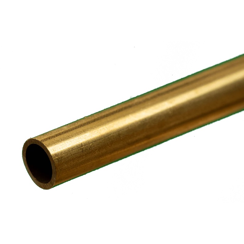 Round Brass Tube: 9/32" OD x 0.029" Wall x 12" Long