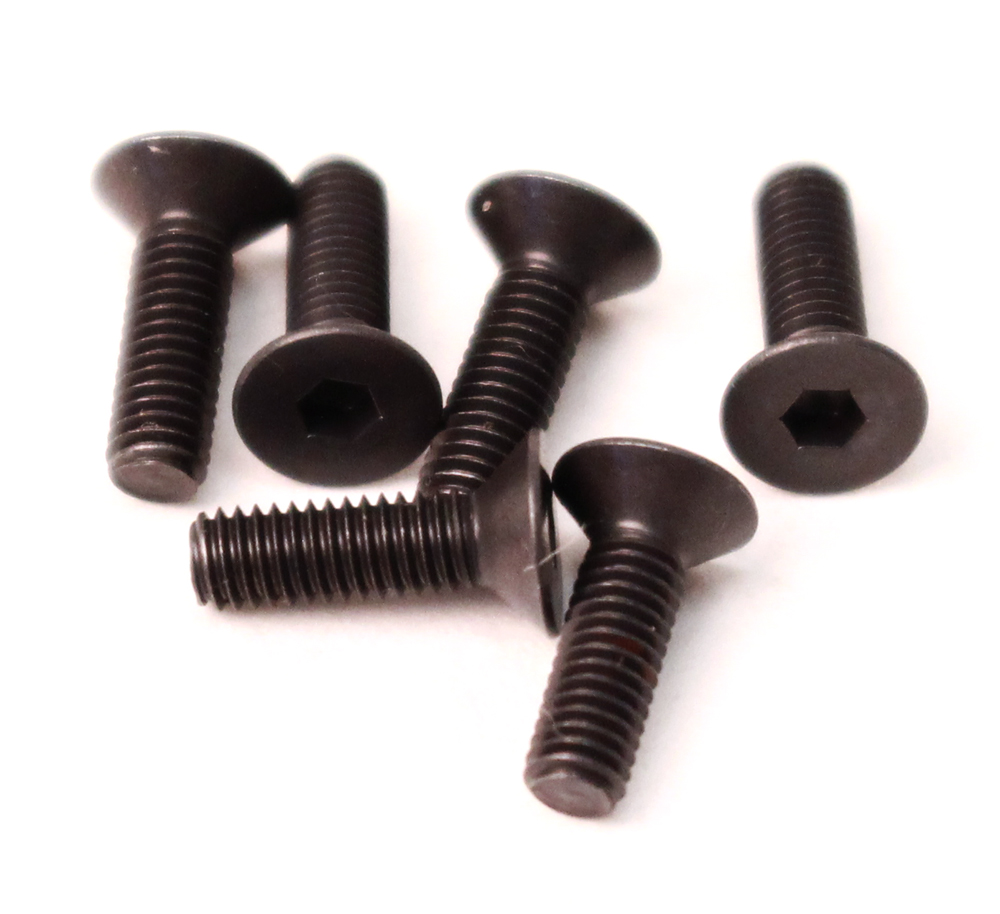 Flat Head Screws M3x10mm (6pcs)