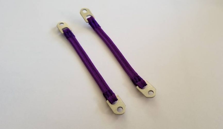 Purple 100mm Limit Straps 