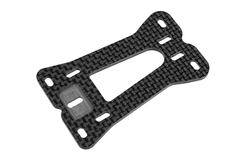 Suspension Arm Mount Plate FSX-10 - Upper - Graphite