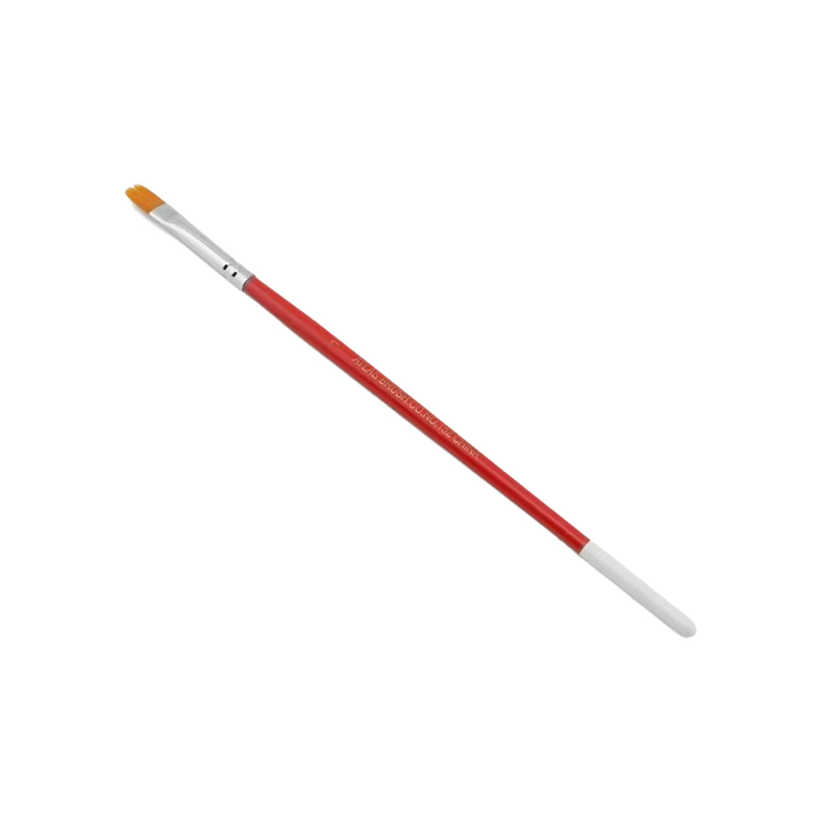 Golden Taklon Flat Brush, Size 1/0, 1 Brush