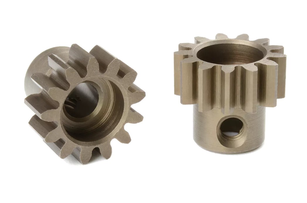 Mod 1.0 Pinion - Short - Hardened Steel - 13 Tooth -