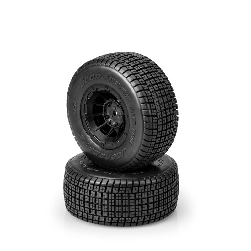 Dirt Trac - Pre-Mounted Tire on Hazard Wheels, 2wd R / 4wd