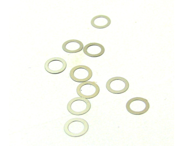 Steel Shims, 4x5.4x.01mm, (10pcs)